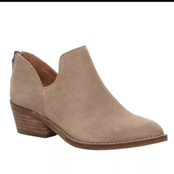 Lucky Brand Shoes - LUCKY BRAND Freelia Suede Bootie. Size 8 NEW